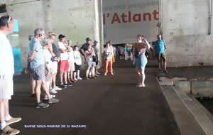 Visite guidée "Royale" de la  base sous-marine de St Nazaire